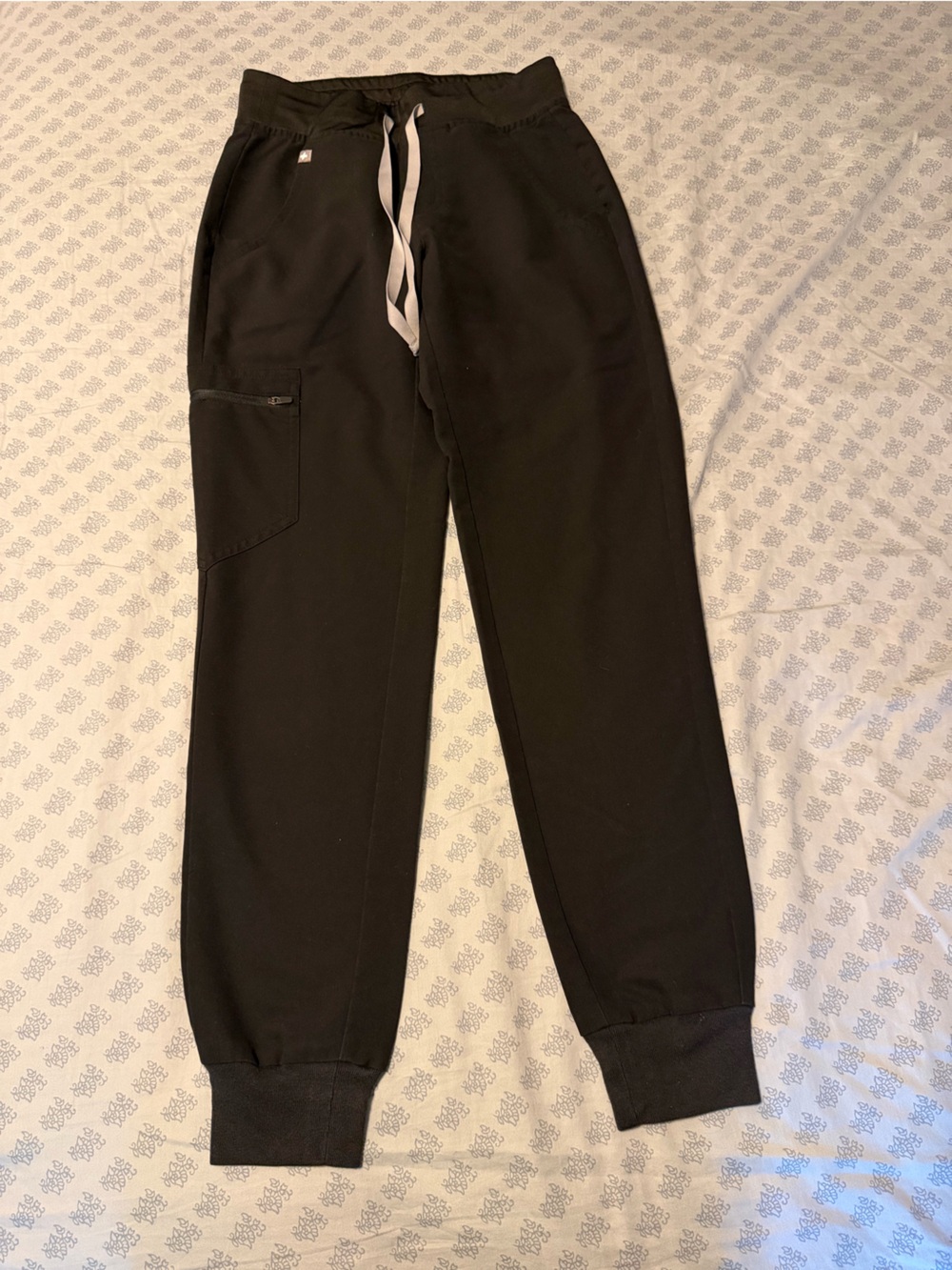 Women’s Black Jogger Scrub pants with Side Pocket